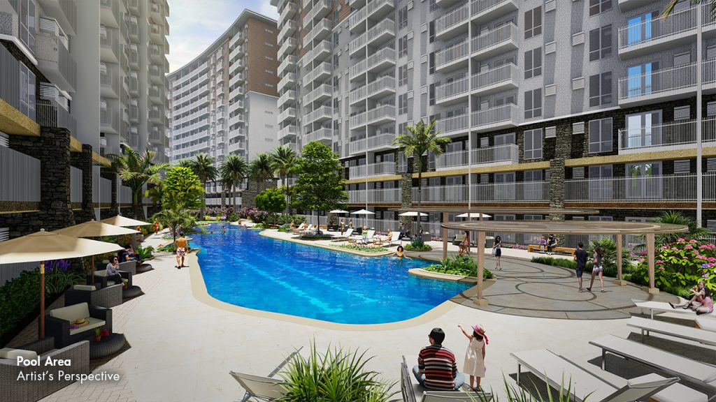 I-Land Residences Sucat Pool Area amenity